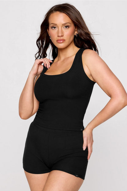 Fabletics Soft Rib Cropped Tank