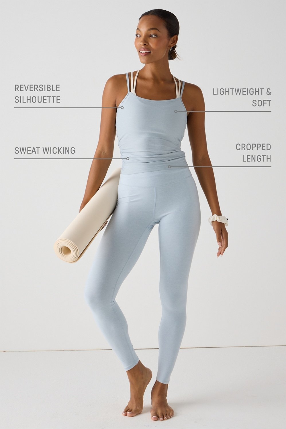 Fabletics Whisper Crossover Tank