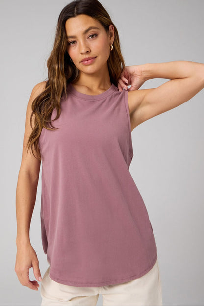Fabletics 100% Cotton Oversized Muscle Tank