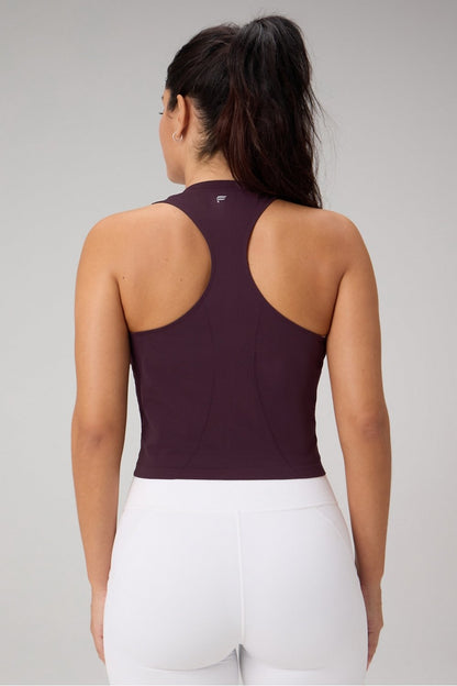 Fabletics Feather Tech+ Racerback Cropped Tank