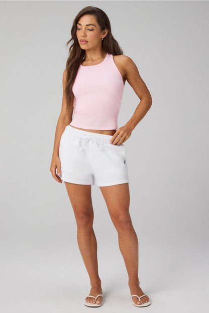 Fabletics Modal Rib High Neck Built-In Bra Tank