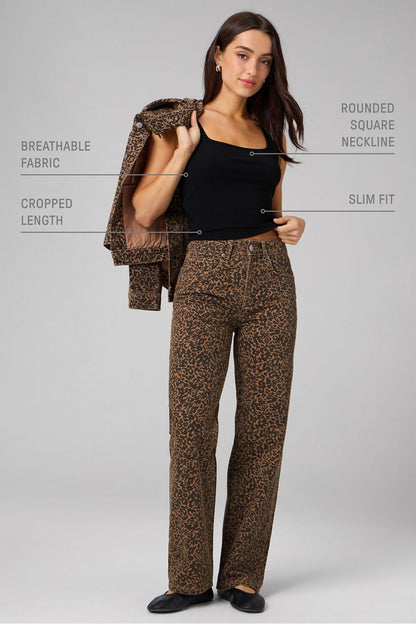 Fabletics Modal Rib Cropped Tank