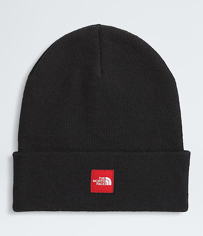 The North Face TNF Red Box Beanie Eternal Purple Lunar Blue