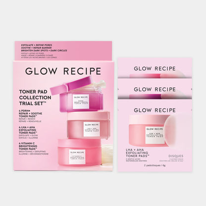Glow Recipe Korean Toner Pad Collection Trial Set