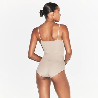 COTTON SHAPEWEAR THONG BODYSUIT
