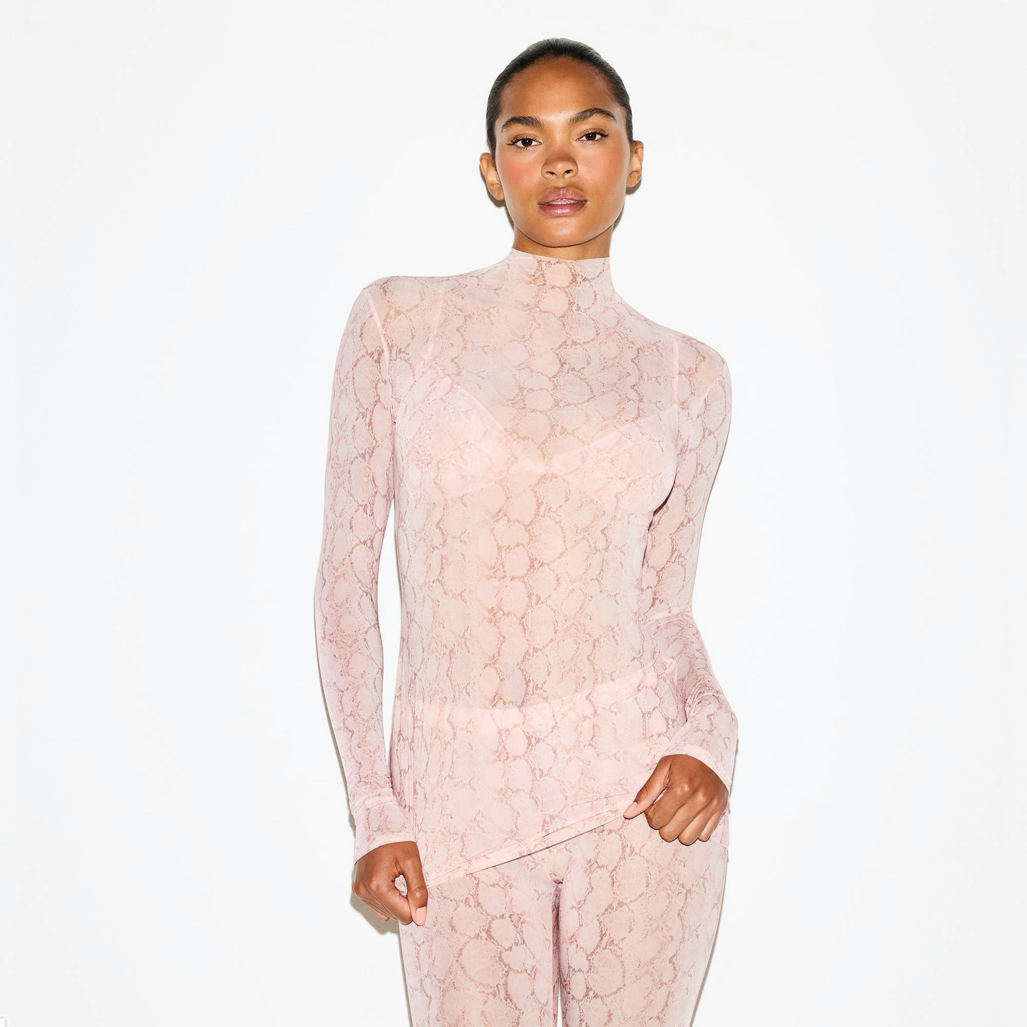 MILKY SHEER TUNIC