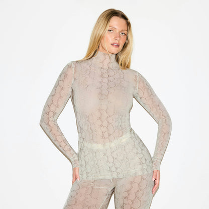 MILKY SHEER TUNIC