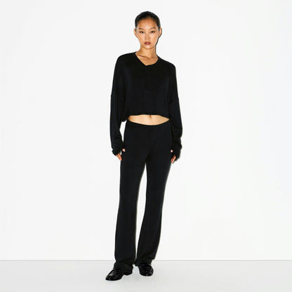 LIGHTWEIGHT MODAL CROPPED HENLEY