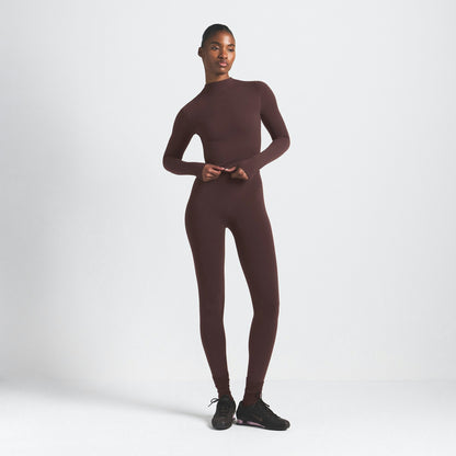 Skims Nikeskims Vintage Seamless Mock Neck Crop Top Phoenix