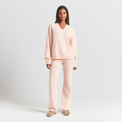Skims Sweater Knits Pullover V Neck Primrose