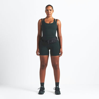 Skims Nikeskims Matte Double Strap Scoop Tank Dark Teal