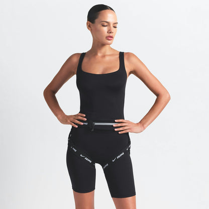 Skims Nikeskims Matte Square Neck Tank Obsidian