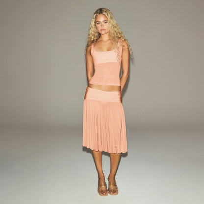 MILKY SHEER TANK