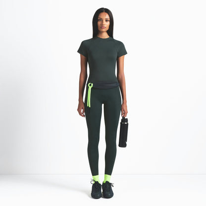 Skims Nikeskims Airy Baby Tee Dark Teal