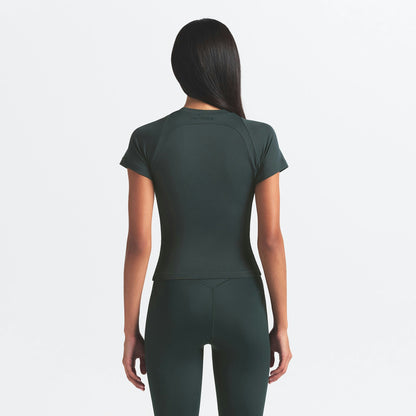 Skims Nikeskims Airy Baby Tee Dark Teal