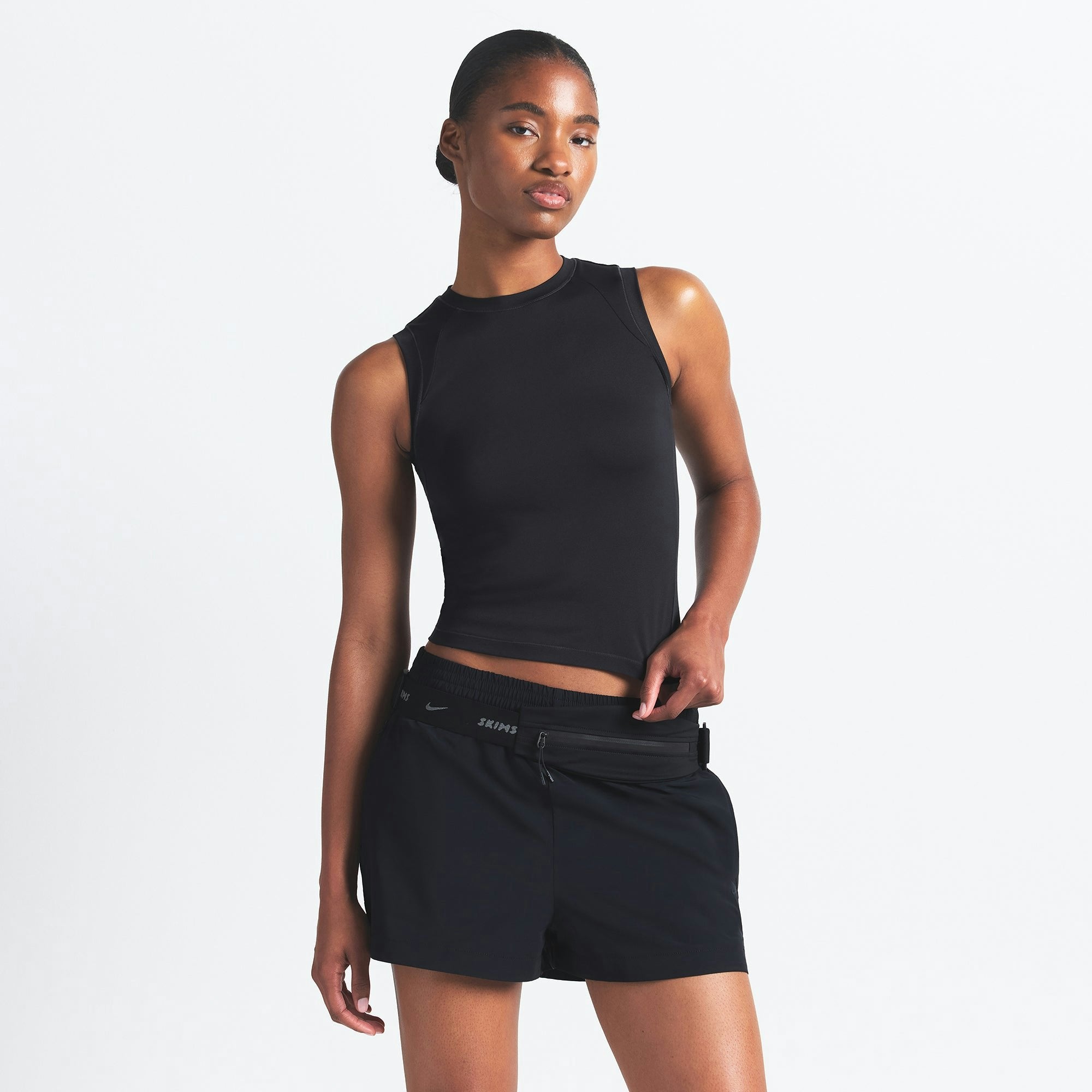 Skims Nikeskims Airy Muscle Tee Obsidian