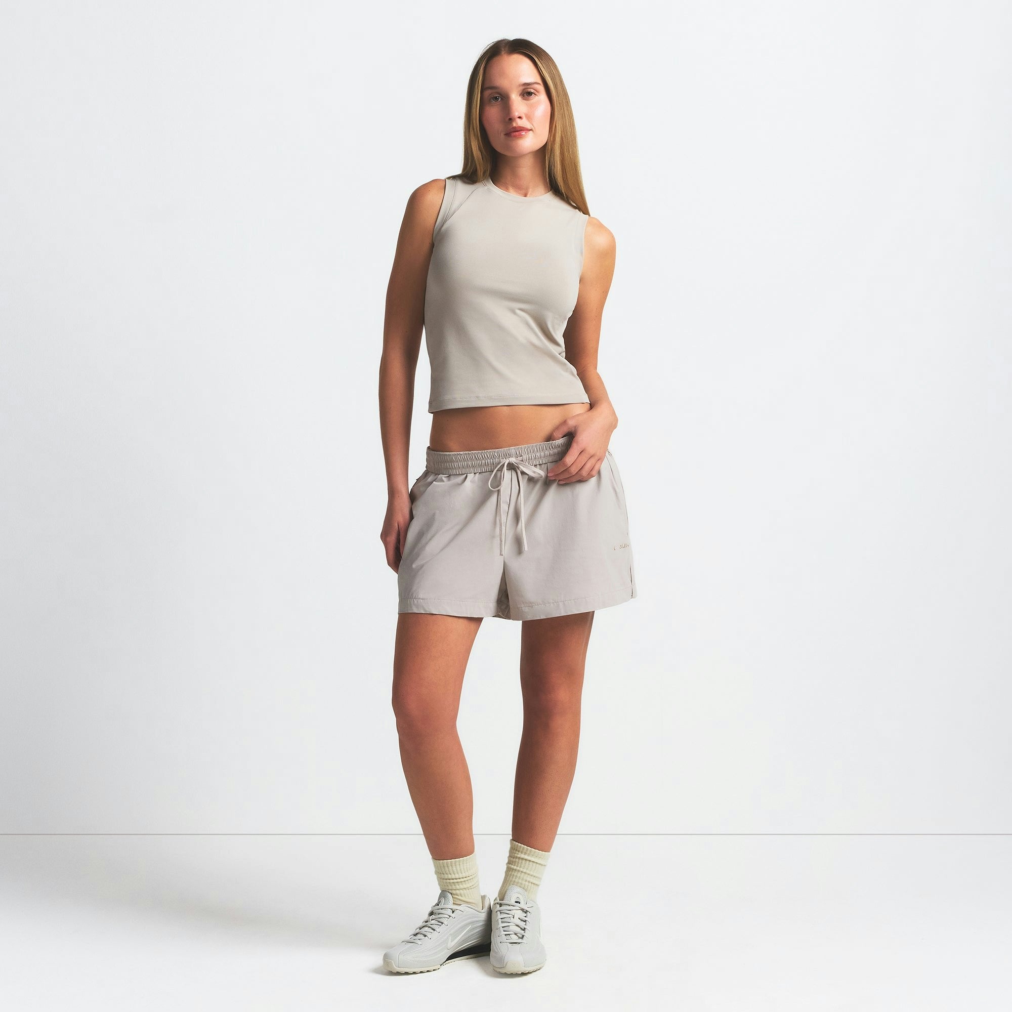 Skims Nikeskims Airy Muscle Tee Stone