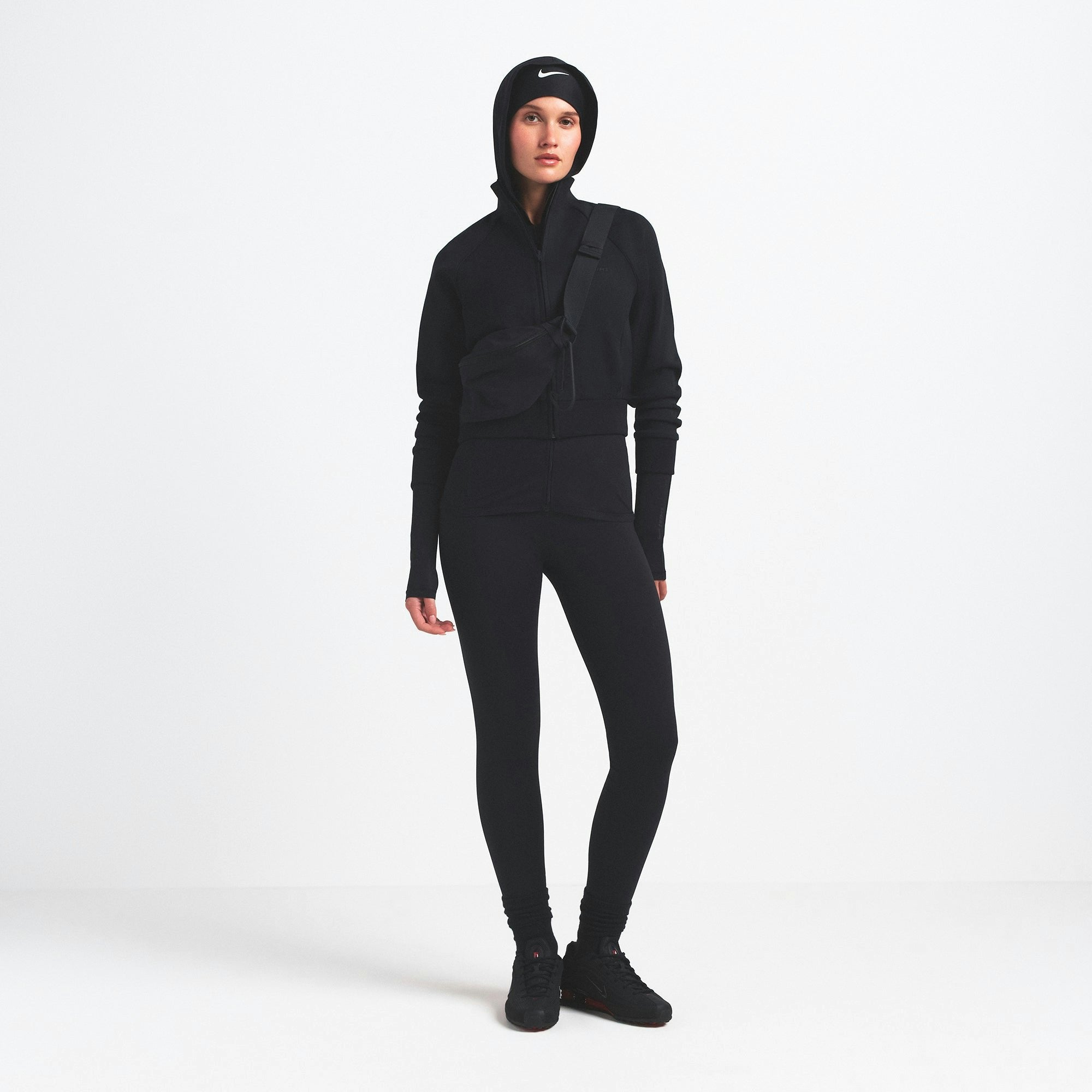 Skims Nikeskims Matte Tricot Track Jacket Obsidian