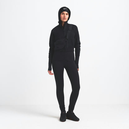 Skims Nikeskims Matte Tricot Track Jacket Obsidian