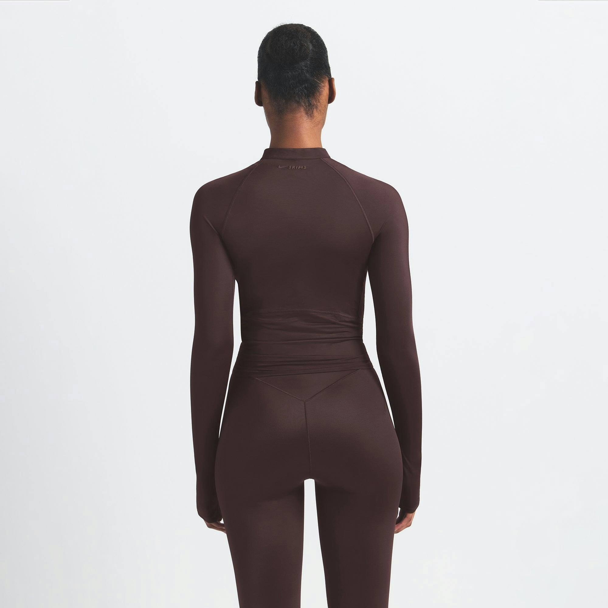 Skims Nikeskims Shine Long Sleeve Half Zip Phoenix