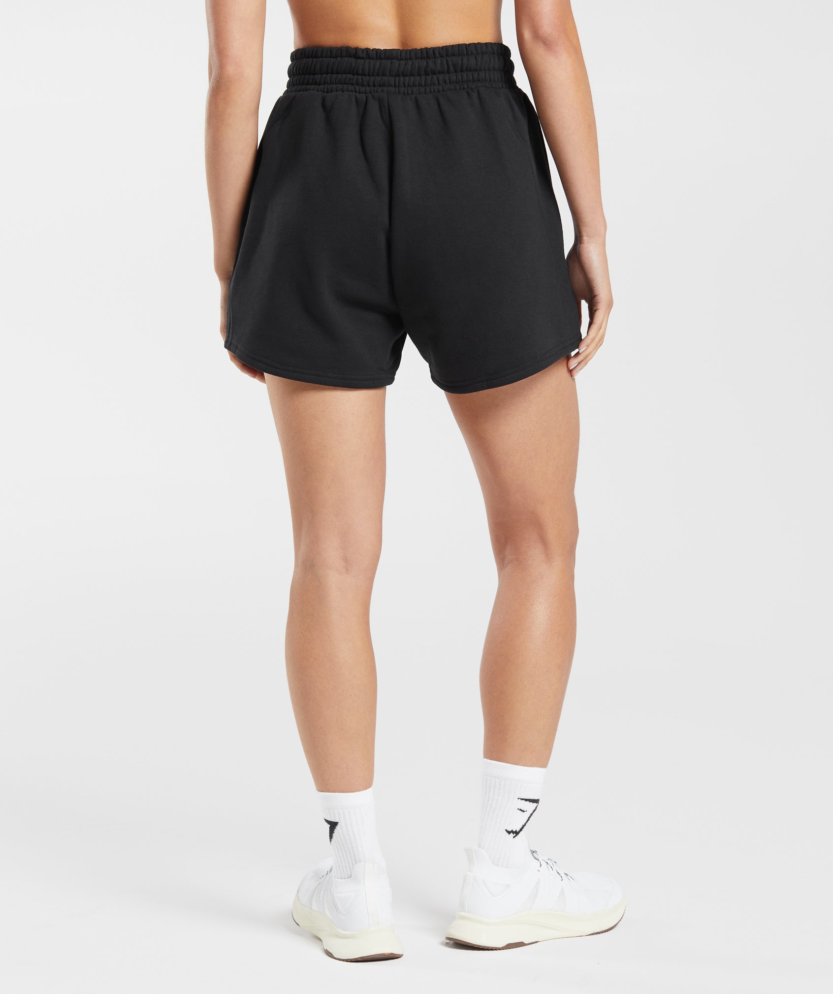 Women's Gymshark Training Fleece Shorts Black