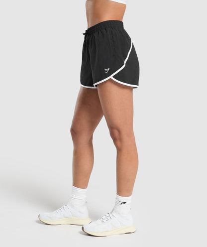Women's Gymshark Training Contrast Loose Shorts 2.5" Black