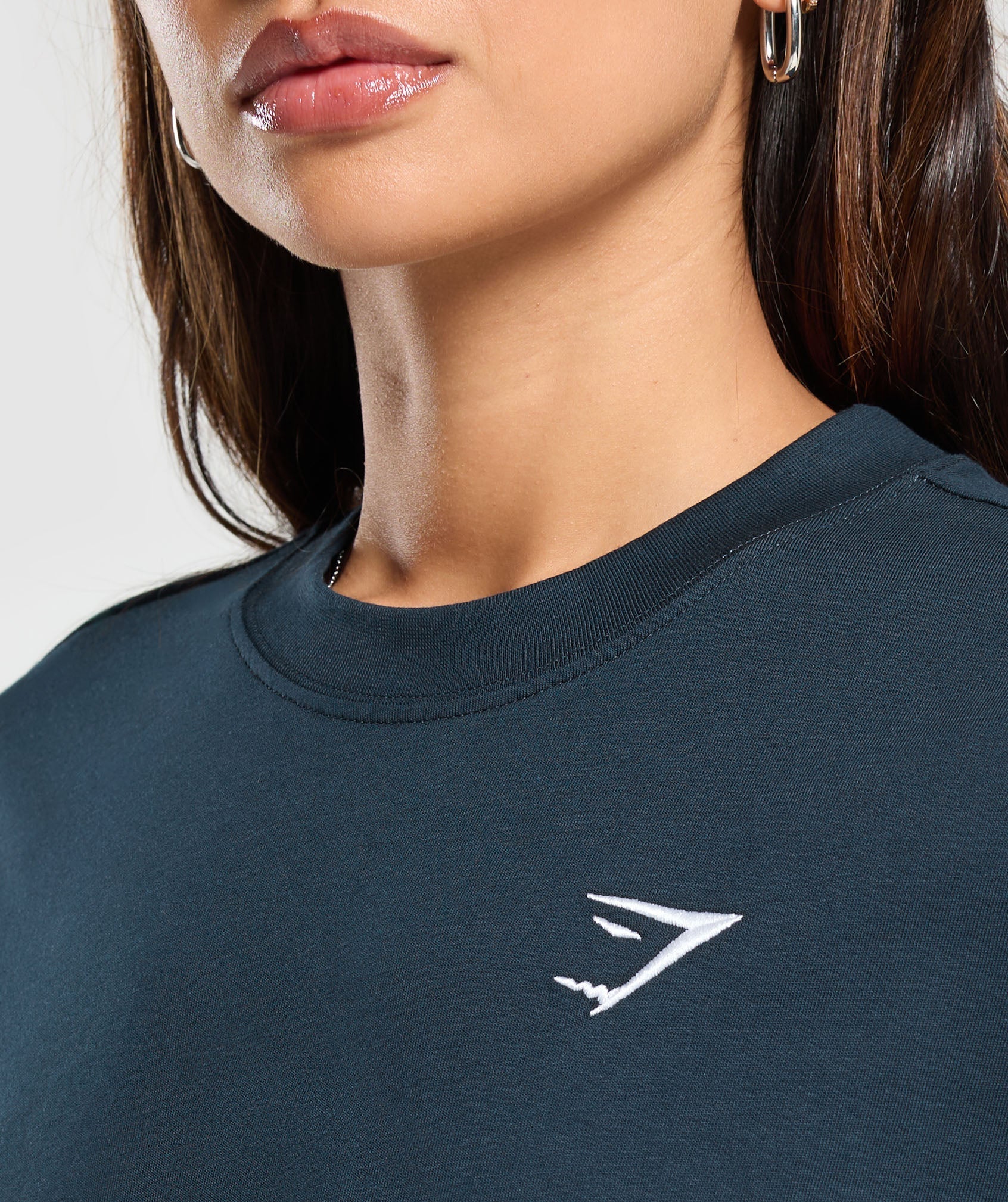 Women's Gymshark Training Oversized T-Shirt Navy