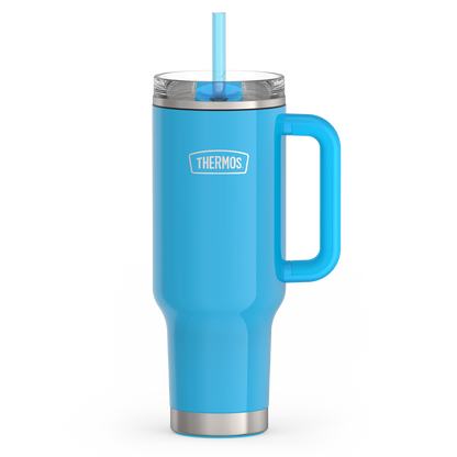 Thermos 40oz Cup Holder Mug Bright Blue