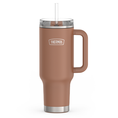 Thermos 40oz Stainless Steel Cup Holder Mug Mocha