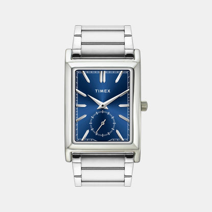 Timex Trendline Men Quartz Dial Analog Stainless Steel Watch Tw000L523