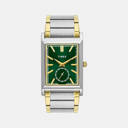 Timex Trendline Men Quartz Dial Analog Stainless Steel Watch Tw000L524