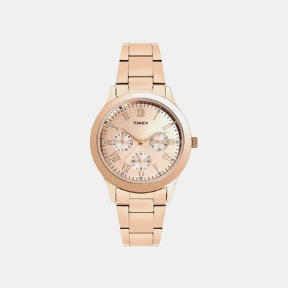 Timex Trendline Women Quartz Dial Chronograph Stainless Steel Watch Tw000Q810