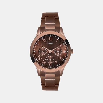 Timex Trendline Women Quartz Dial Multi-Function Stainless Steel Watch Tw000Q820