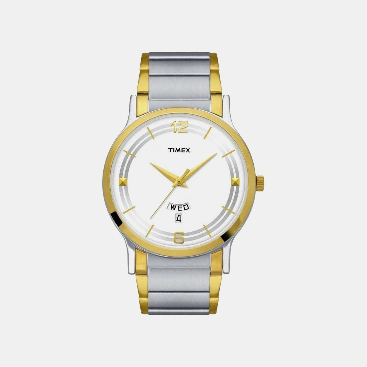 Timex Trendline Men Quartz Dial Analog Stainless Steel Watch Tw000R424