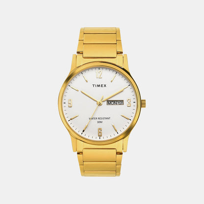 Timex Trendline Men Quartz Dial Analog Stainless Steel Watch Tw000R435