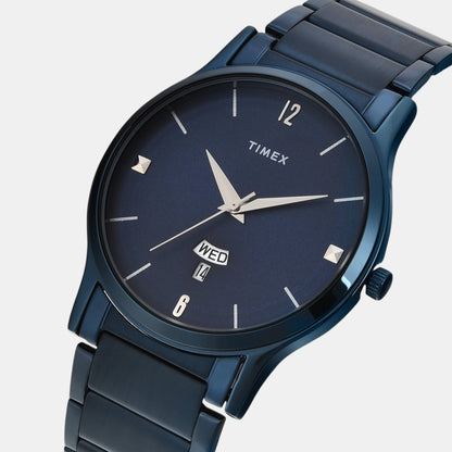 Timex Trendline Men Quartz Dial Analog Stainless Steel Watch Tw000R460