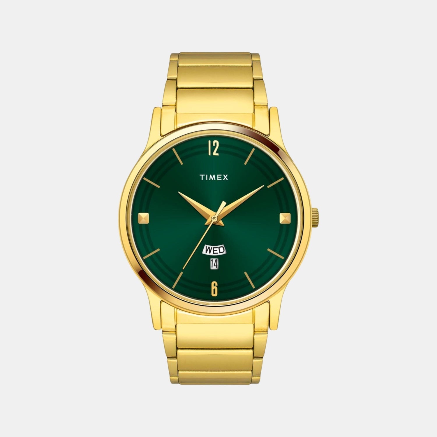 Timex Trendline Men Quartz Dial Analog Stainless Steel Watch Tw000R462