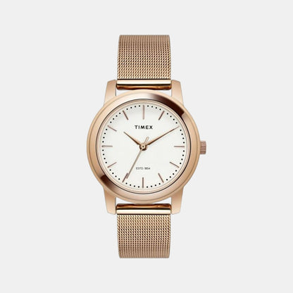 Timex Trendline Women Quartz Dial Analog Stainless Steel Watch Tw000W110