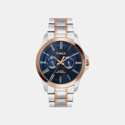Timex Trendline Men Quartz Dial Multi-Function Stainless Steel Watch Tw000X131