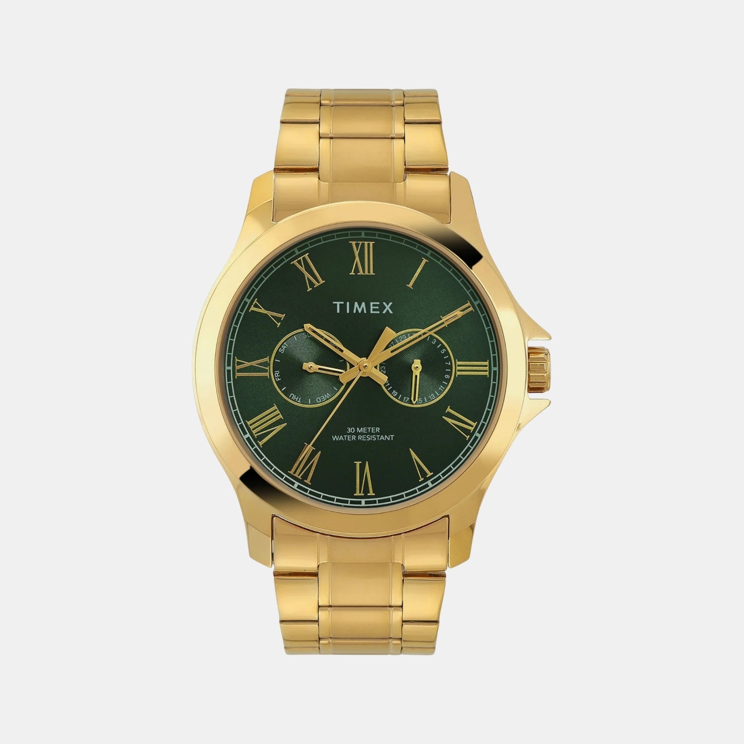 Timex Trendline Men Quartz Dial Multi-Function Stainless Steel Watch Tw000X142