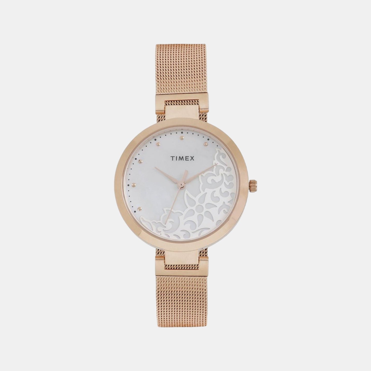 Timex Trendline Women Quartz Dial Analog Stainless Steel Watch Tw000X220