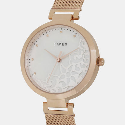 Timex Trendline Women Quartz Dial Analog Stainless Steel Watch Tw000X220