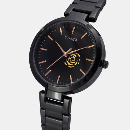 Timex Fashion Women Quartz Dial Analog Stainless Steel Watch Tw000X225