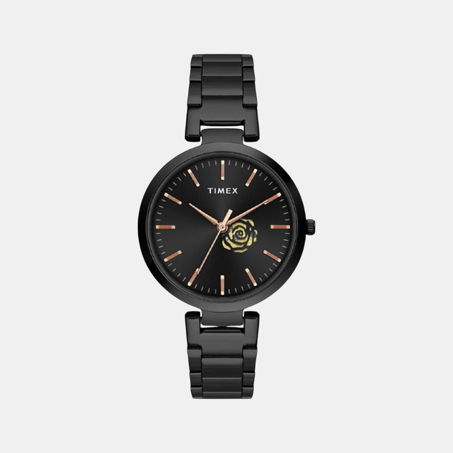 Timex Fashion Women Quartz Dial Analog Stainless Steel Watch Tw000X225