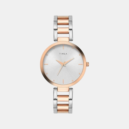 Timex Trendline Women Quartz Dial Analog Stainless Steel Watch Tw000X278