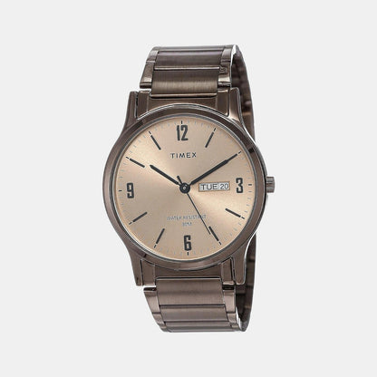 Timex Trendline Couple Quartz Dial Analog Stainless Steel Watch Tw00Pr265