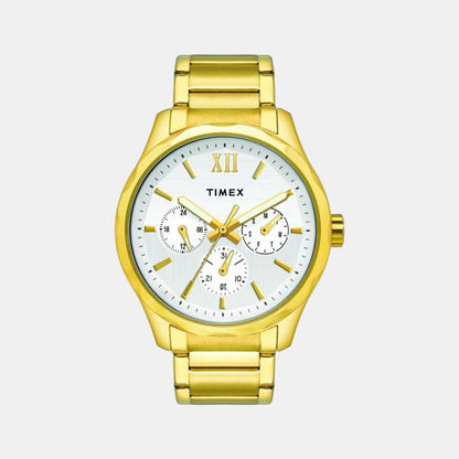 Timex Signio Men Quartz Dial Multi-Function Stainless Steel Watch Tw0Tg7604