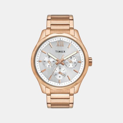Timex Signio Men Quartz Dial Chronograph Stainless Steel Watch Tw0Tg7605
