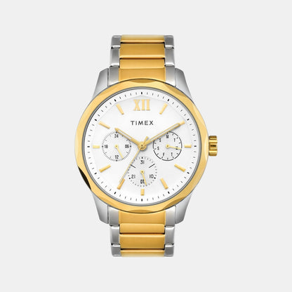 Timex Signio Men Quartz Dial Multi-Function Stainless Steel Watch Tw0Tg7624