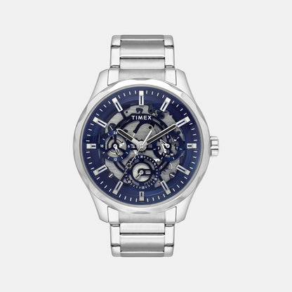 Timex Signio Men Quartz Dial Multi-Function Stainless Steel Watch Tw0Tg7627